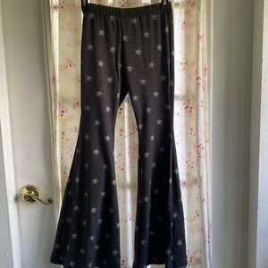 Liberty Lark Girls Super Flare Star Legging Bell Bottoms Size 14 NWOT